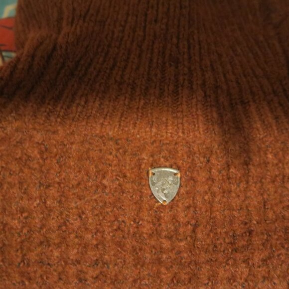 Kuhl Sienna Sweater 4411 Womens Turtleneck Cherrywood Long Sleeve Knit Pullover - Picture 9 of 9